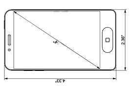 Диагональ экрана и соотношение сторон