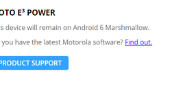 Motorola Moto E 3 поколения обделили обновлением